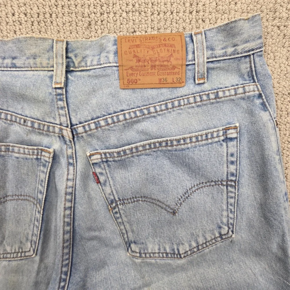 Levis vintage heavily